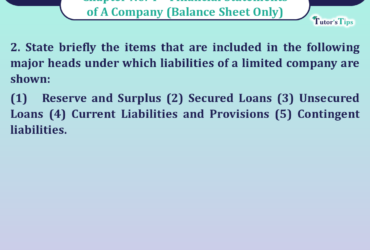 Question no- 2 Chapter no -4 Unimax Class- 12 Part -II