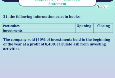 Question no 21 Chapter no 8 unimax class12 part 2