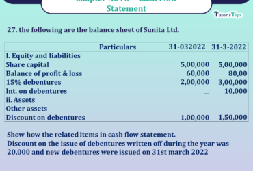 Question 27 Chapter 8 -Unimax Publication Class 12 Part 2 - 2021