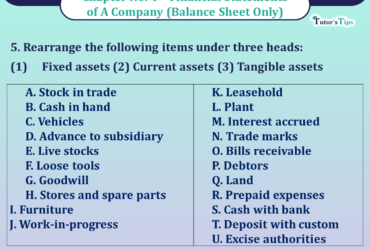 Question no- 5 Chapter no -4 Unimax Class- 12 Part -II