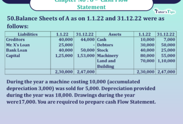 Question 50 Chapter 8 -Unimax Publication Class 12 Part 2 - 2021