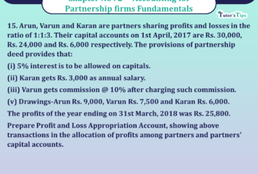 Question 15 Chapter 2 of Class 12 Part - 1 VK Publication