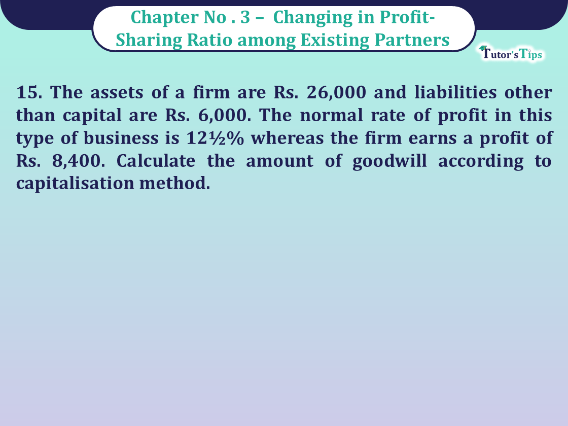 Question 15 Chapter 3 of Class 12 Part - 1 VK Publication