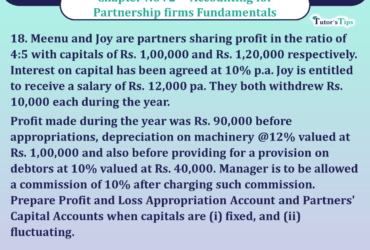 Question 18 Chapter 2 of Class 12 Part - 1 VK Publication