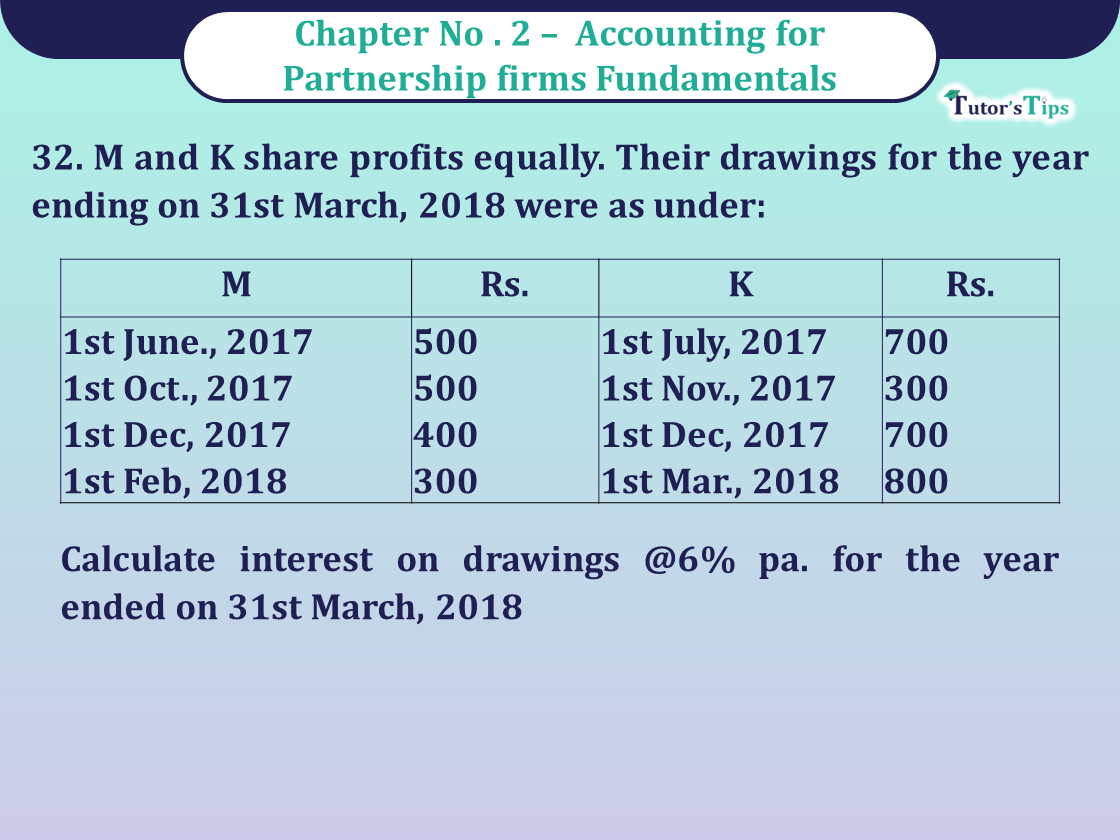 Question 32 Chapter 2 of Class 12 Part - 1 VK Publication