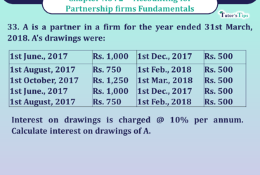 Question 33 Chapter 2 of Class 12 Part - 1 VK Publication