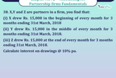 Question 38 Chapter 2 of Class 12 Part - 1 VK Publication