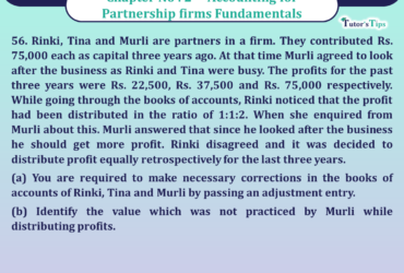 Question 56 Chapter 2 of Class 12 Part - 1 VK Publication