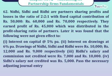 Question 62 Chapter 2 of Class 12 Part - 1 VK Publication