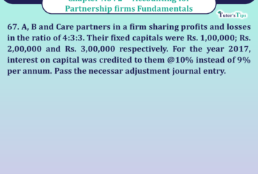 Question 67 Chapter 2 of Class 12 Part - 1 VK Publication