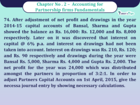 Question 74 Chapter 2 of Class 12 Part - 1 VK Publication