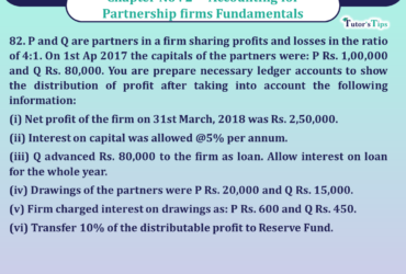 Question 82 Chapter 2 of Class 12 Part - 1 VK Publication